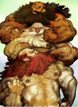 Strag, Frot e Úrodný, fondatori del Clan Strag, Frot e Úrodný, fondatori del Clan